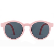 Cyxus แว่นตากันแดดทรงกลม แว่นตาเด็ก พับเก็บได้ แว่นตาเด็กหญิง แว่นตาเด็กชาย polarized sunglasses for