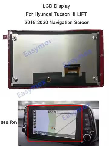 LCD DISPLAY For Hyundai Tucson III MK3 2018 2019 2020 Navigation Krell 96560D7811ZL5 AVCC1D7ET LA080