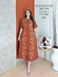 Batik Usman - Terbaru Daster Semata Kaki - daster kekinian - daster busui - daster twill rayon - das