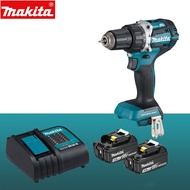 เดิมนำเข้า Makita DDF484 แรงบิดสูงขนาดกะทัดรัดสว่านไฟฟ้า 18V ลิเธียมไฟฟ้าเกรดอุตสาหกรรมสว่านผลกระทบ 
