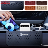 Mazda Car Leather Organizer Storage Bag Car Interior Box Storage Wallet Phone Coins Storage Organize