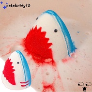 CELEBRITY12 Shark Bath Bomb, Shark Pattern Sea Animal Bubble Bath Bombs Jaws Bath Bomb, Natural Deli