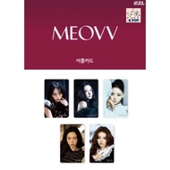 Hanju🇰🇷Pre-Order🌟MEOVV _ NARIN _ EZL TRANSIT CARD Traffic CARD