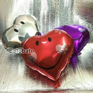 Smile Motif Love Foil Balloon - Love Foil Balloon - Smile Foil Balloon - Smile Balloon - Love Balloo