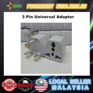 3 Pin Conversion Plug Universal Adapter British Socket Adapter Plug