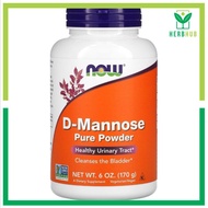 Herb Hub | Now, D-Mannose Pure Powder, 3/6 ozHealthy Urinary TractCleanses the Bladder.