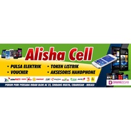 Credit counter banner counter display poster/ counter display picture/ operator credit logo/ 1 DAY/