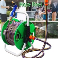 Garden Hose Pipe 30M Water Hose Reel Garden Water Hose Pipe Roll Storage Penggulung Getah Paip Air