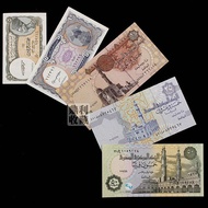 Brand New Fidelity Egypt 5 Sheets Full Set Piast Country Coins Banknotes Collection Genuine Coins Ba