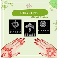 Sticker Corak Inai / Henna Stencil / Sticker Inai / Henna Sticker Pengantin Design Terkini