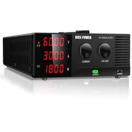 NICE-POWER DC Power Supply Variable 60V 30A, 1800W High Power Benchtop Power Supply with Encoder Adj