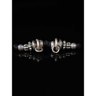 Silver Universal Axis Link Axis Extension Chain Universal Axis Beads Bracelet Passion Seed Accessori