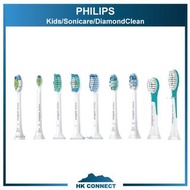 ＊全場買滿兩件免運費＊PHILIPS 飛利浦 牙刷多款原裝刷頭及代用 刷頭(詳見內文) Sonicare /Kids / DiamondClean [ C1 標準, W2 Wc 鑽石亮白, S 防敏感