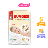Tã dán sơ sinh Huggies Skin Perfect (S 4-8kg 54 miếng)
