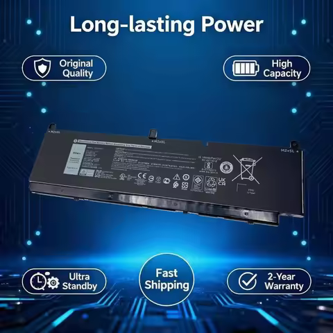 PKWVM C903V Laptop Battery For DELL Precision 7550 7560 7750 7760 Series P44E P93F CR72X 17C06 0CR72