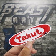 Takut / Yakult / STICKER BEAST ART T090