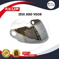 Visor Helmet ZEUS 3050 Dark Visor  Smoke Visor Zeus 3050 [Ready Stock]