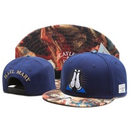 Unisex Cayler&amp;Sons White Label Hall Mary Blue Snapback Hats