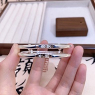 GANGZHENGSHENG | Childrens Blessing 9999 Fine Silver Bracelet