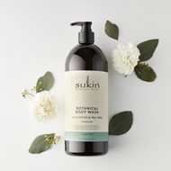 Sukin Sukin Botanical Body Wash Eucalyptus &amp; Tea Tree Oil 1L