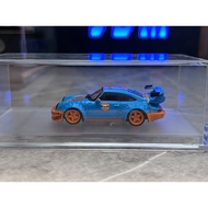 Ready Stock Immediate Shipment CM Alloy 1: 64 Porsche RWB964 High-Tail Version Bay Petroleum Color M