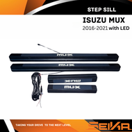 Isuzu Mux 2016-2020 LED Side step Sill / Door Sill Plate Isuzu Car Accessories Isuzu Mux Car Accesso