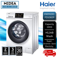 Haier 10kg / 10.5kg Inverter Front Load Washing Machine HWM100-FD10829 / HW105-BP1239S8 Washer Mesin