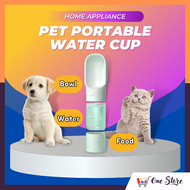Pet Portable Water Cup Outdoor Travel Bottle Dog Drinking Water Bottle Pet Supplies Bekas Air Luar Binatang Kesayangan