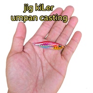 Micro jig bait 7gram metal jig 7gram microjig fishing bait jig bait micro kiler bait jig casting bai