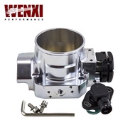 70MM Silver Throttle Body  TPS Throttle Body Position Sensor For 90-01 ACURA INTEGRA DA DB DC2 B16 B