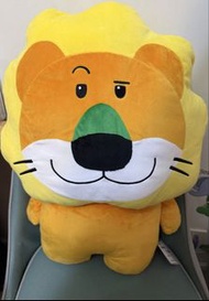 愉快動物餅獅子大公仔