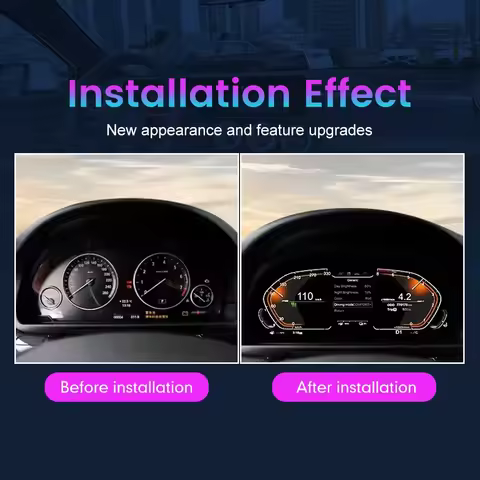 12.3Inch Car LCD Digital Dashboard Cluster For BMW 5 6 7 Series F01 F02 F03 F06 F10 Instrument Panel