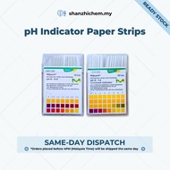 MERCK MQuant pH Indicator Paper Strips Non-Bleeding Universal Indicator (100 tests/strips) pH 0-6.0,