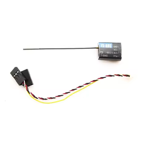 Flysky FS-A8S 2.4G 8CH Mini Receiver with PPM i-BUS SBUS Compatible FS-gt5 FS-i6 i6S FS-i6x For RC Q