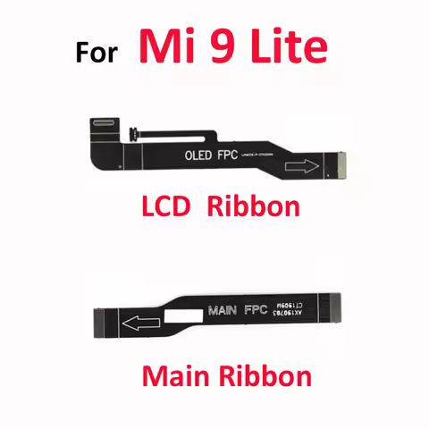LCD Display MotherBoard Connect Flex Ribbon Cable For Xiaomi Mi 9 Lite Mi9 Lite Main Board OLED FPC 