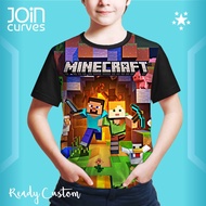 Adnentures Games 3D minecraft Children's T-shirts