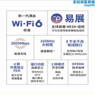 【順豐】tp-li ax3000 wifi6全千兆無線路由器 千兆埠家用高速穿牆王 5g大坪數雙寬帶iptv口3050
