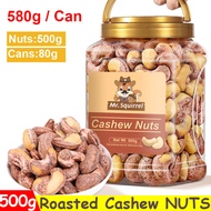 【Free Shipping】 MR.SQUIRREL ROASTED CASHEW NUTS (SALTED) 100g/250g/500g
