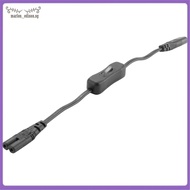 [marlon_edison.] Power Extension Cord, Iec320 C7 to C8 Power Adapter Extension Cord with Switch Cont
