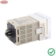 XUESHAN Time Relay, 0.01S-9999H DH48S-2Z Digital Time Relay, Precision Timing 24VAC/DC LCD Display D