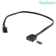 RR ARGB 5V3P to  Adapter Connector Cable for Corsair ARGB Devices Enhanced