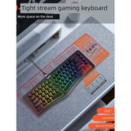 mechanical keyboard wireless keyboard and mouse Ergonomic keyboard wired film office typing backlit 