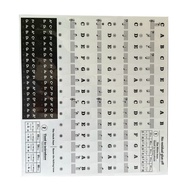 TECHCHIP-Piano Keyboard Stickers, Bold Letter Piano Stickers, Very Suitable for Children to Learn Pi