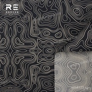 Printed Black Tactical Terrain Camouflage CORDURA Nylon Outdoor Contour Fabric Cordura500D Oxford Cl