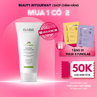 [TEM CHÍNH HÃNG] Sữa Rửa Mặt Dành Cho Da Dầu Mụn BABE Stop AKN Purifying Cleansing Gel