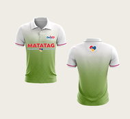 Summer POLO DEPED MATATAG POLO SHIRT UNIFORM FULL SUBLIMATION POLO-Shirt FOR WOMEN AND Men Teacher D