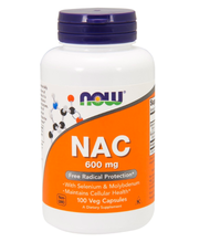 Now Foods Nac N-Acetylcysteine Antioxidant 600Mg 100 Tablets