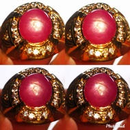 Natural Red Ruby Star Burma Fatkwa Kristal