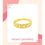 Dreams Jewellery 916 Gold Yellow Ring / Cincin Emas 916