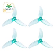 For 2004KV Brushless Motor Compatible 2 Pairs of 3630 3 Inch Propellers- 3-Blade PC-Made Prop 1.5mm 